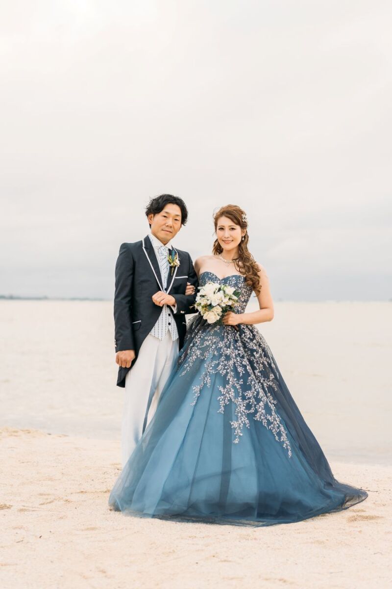 まるで『ビーチに舞い降りた王子様と美しいお姫様』