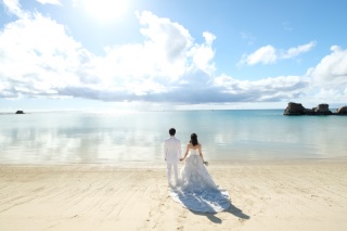 綺麗なビーチと♡