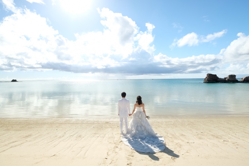 綺麗なビーチと♡