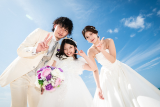 ファミリーフォト★家族３人で思い出に残るステキな１日