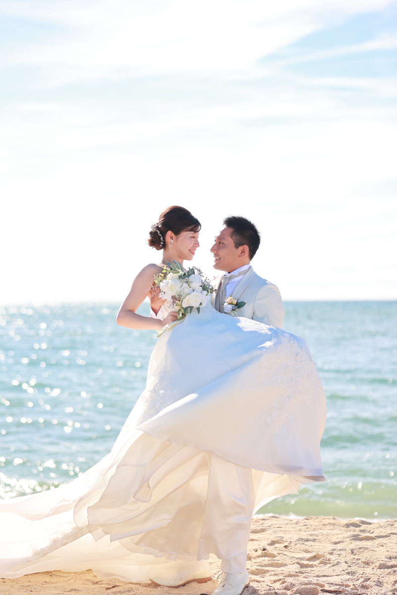 JUST♥MARRIED!リゾート感あふれる1枚