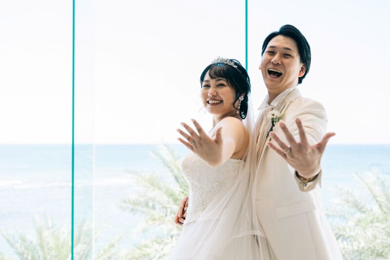 『じゃーーーんっ!!』新しい指輪披露のカタチ☆彡