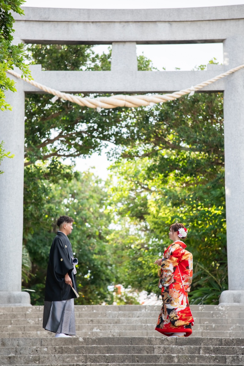 移動♪(波上宮1)