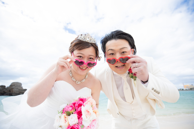 サングラスも使って★