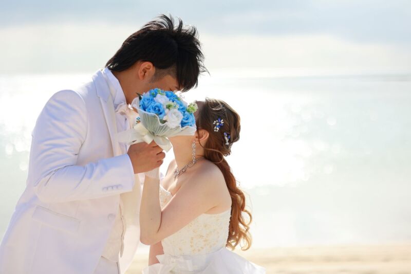 南国の風を感じながら、永遠に忘れない2人の思い出