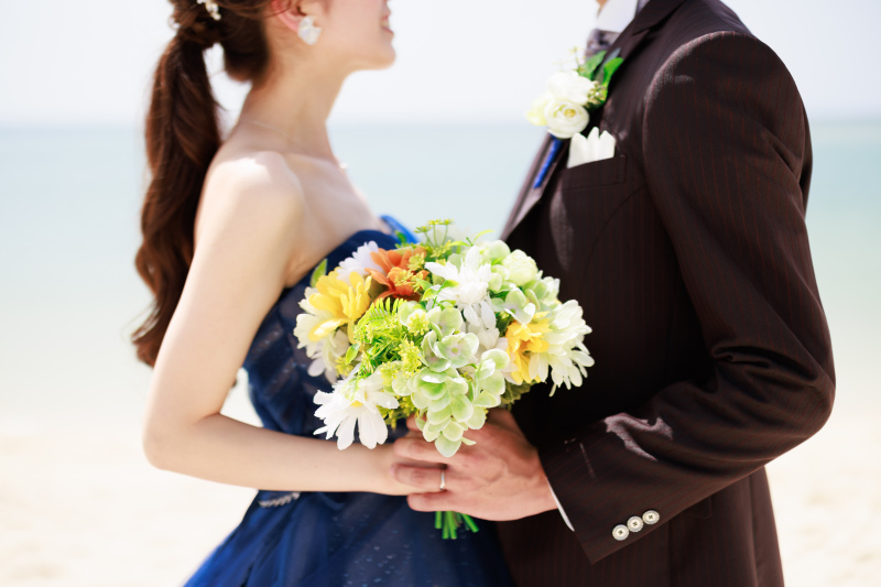 カラードレス(ビーチ)