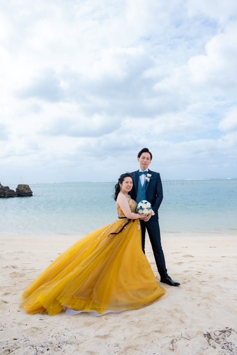 寄り添うふたり、これからの楽しい人生にワクワク☆