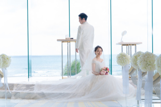 ウェディングドレス（チャペル＆ビーチ）