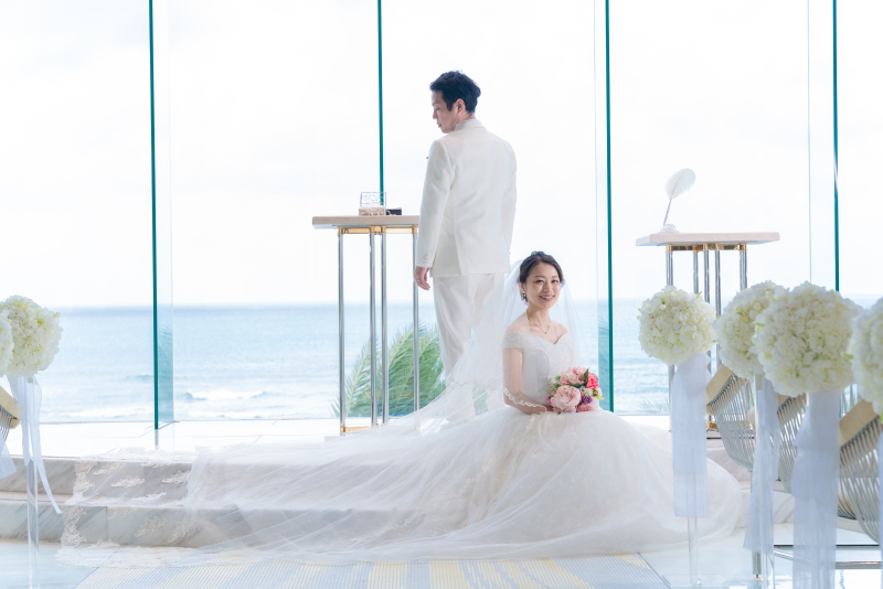 ウェディングドレス(チャペル&ビーチ)