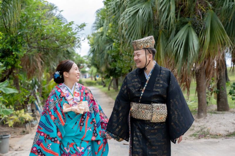 緑の中で交わす笑い声