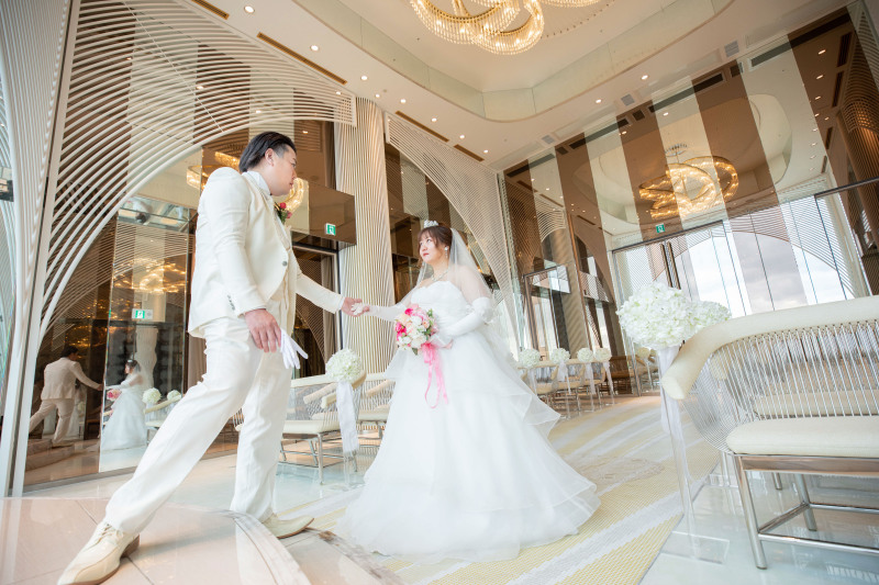 チャペル&ビーチ&アメリカンビレッジ