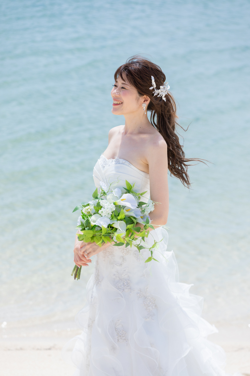 新婦様のソロショット