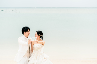 ウェディングドレス(チャペル&ビーチ)