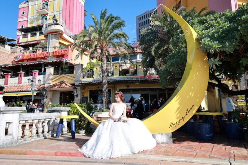 夢の中にいるような美しさ、新婦様のソロショット♡