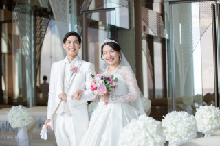 ウェディングドレス＆カラードレス（サンセット）