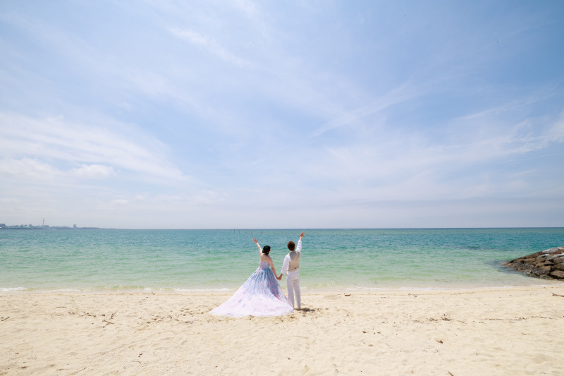♡透き通る海でふたりだけの特別な時間♡
