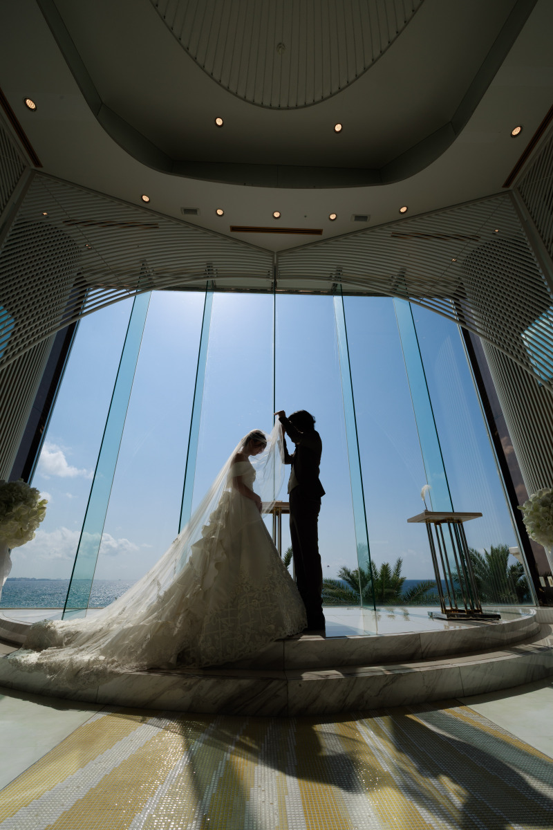 美しいベールアップの瞬間★