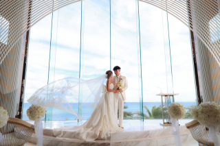 ★お洒落な二人のチャペル＆ビーチ撮影★