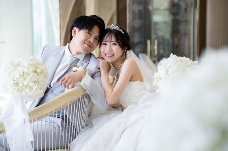 輝く未来に、ふたりの幸せに、弾む心が伝わります♪