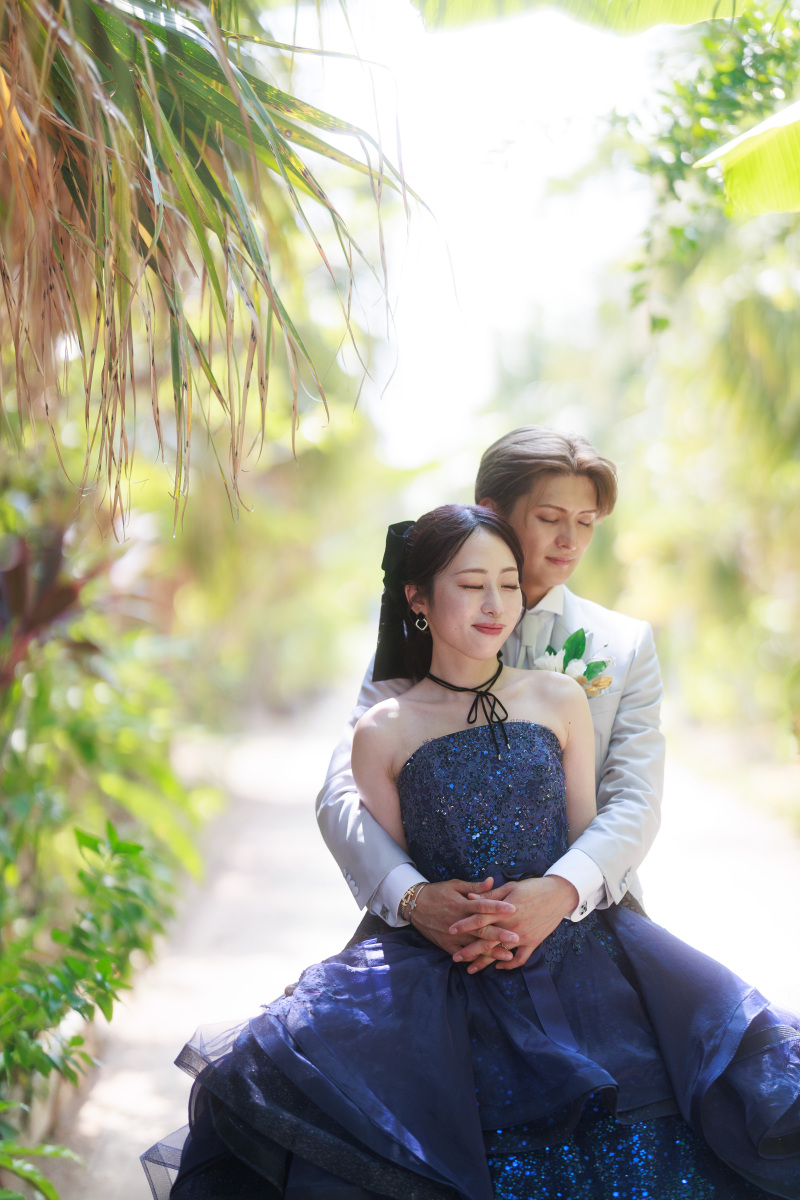 南国の風を感じながら、永遠に忘れない素敵な一日に