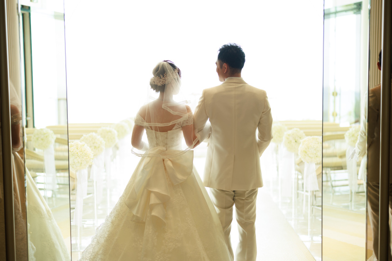 チャペル入場☆