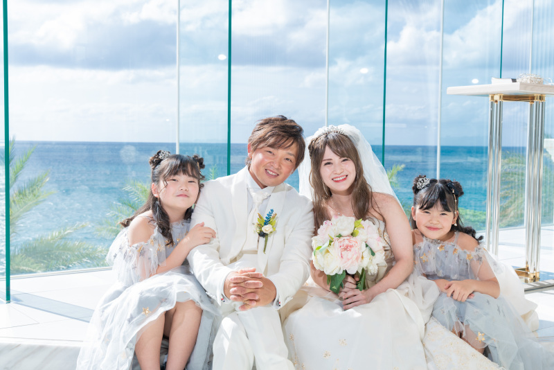 ウェディングドレス&和装(ファミリーフォト)