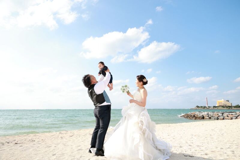 波の音とともに深まる、ご家族の絆