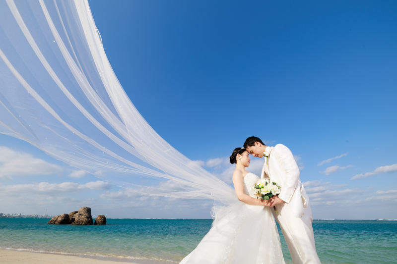 風になびかせて