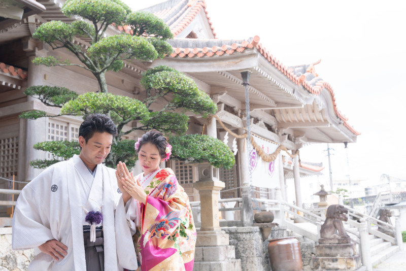神社とマッチ♪