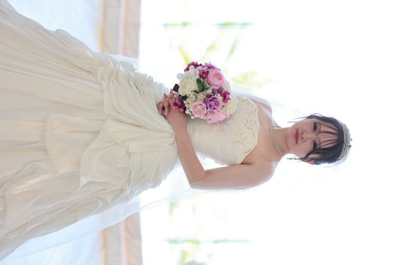 ♡やさしい光に包まれてかわいさあふれる新婦様♡