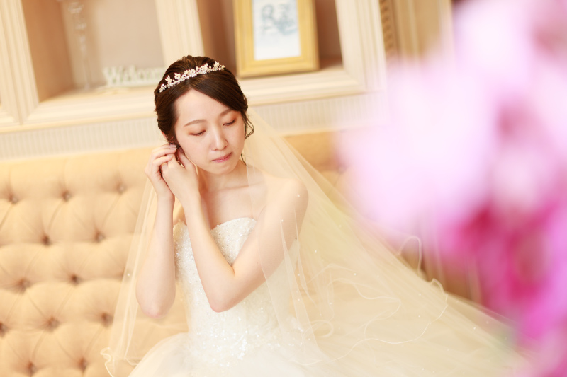 新婦様お支度