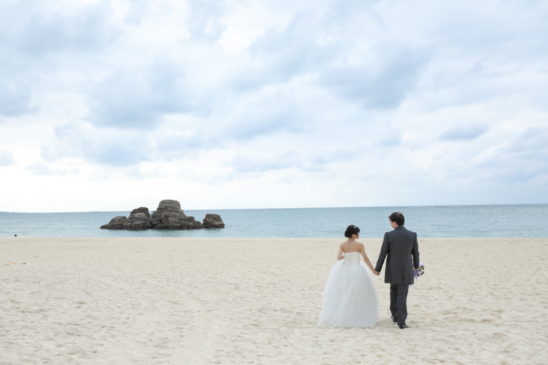 ビーチへ向かって♪