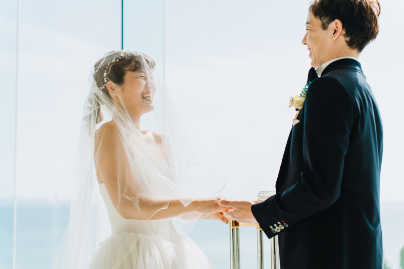 チャペル撮影もリラックス♪