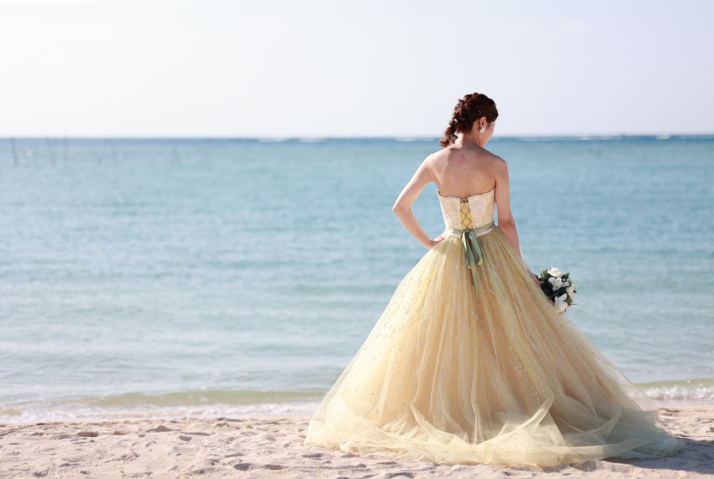 ご新婦様のソロショット