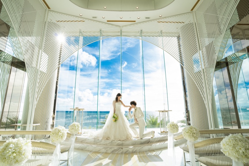 撮影スタート♪（チャペル1）