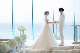 チャペルでのフォトウェディンング♪