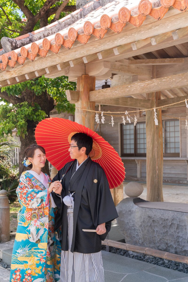 神社・チャペル・ビーチでたっぷりお撮影♪