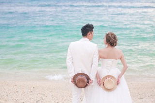 ウェディンングドレス（チャペル＆ビーチ）