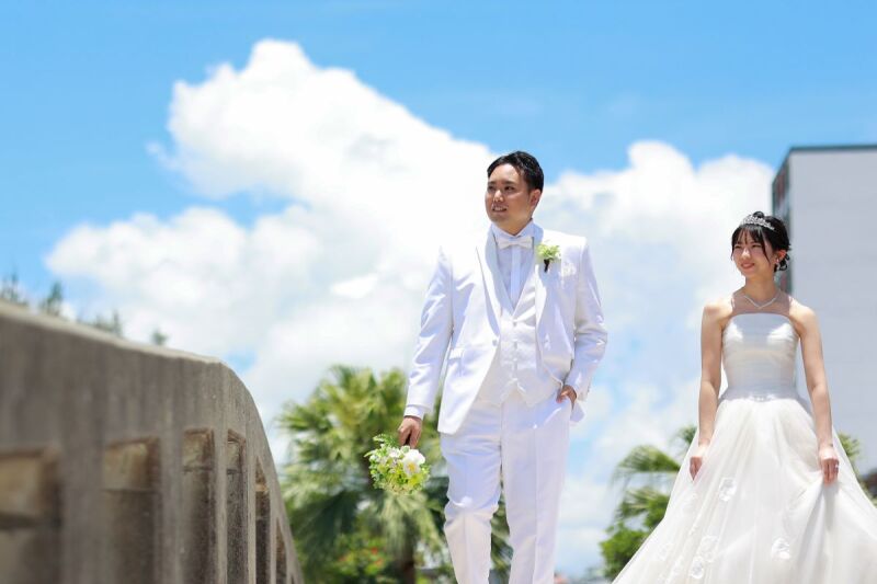 「沖縄のビーチとチャペル両方で撮影したい方に特にオススメ!」♡先輩花嫁さまより♡