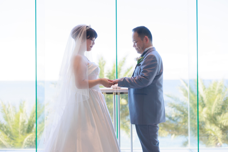 愛を誓い、絆を確かめあい、新たな旅立ちがスタート