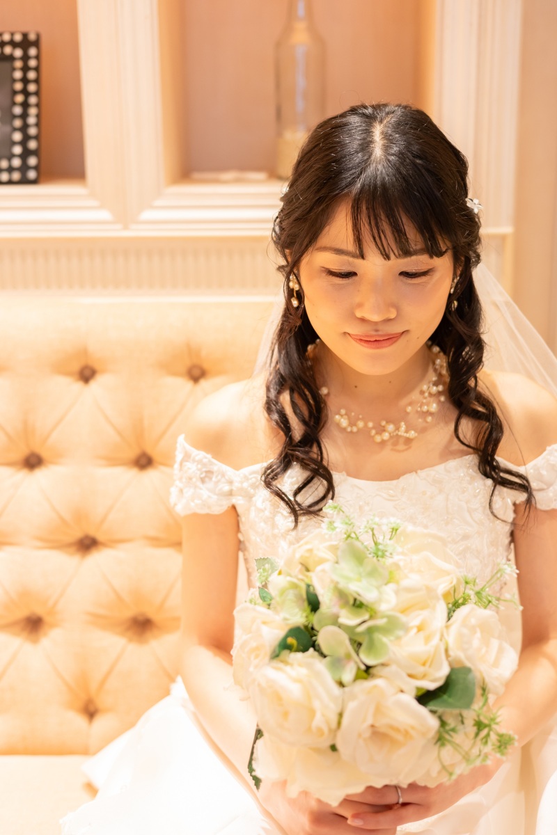 チャペル撮影が始まる前のドキドキ♡