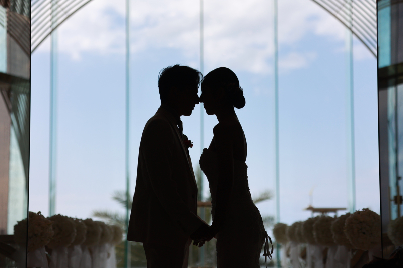 &ldquo;フォトジェニックに☆&rdquo;チャペル&times;シルエット撮影