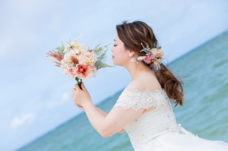 ウェディングドレス（チャペル＆ビーチ）