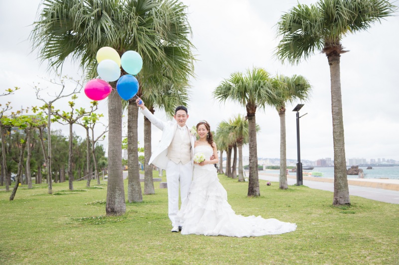 バルーンにかこまれて