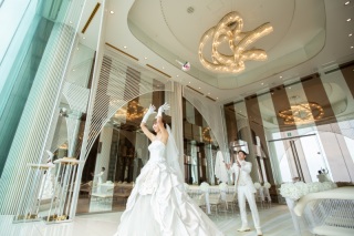 チャペル撮影✕ウエディングドレス