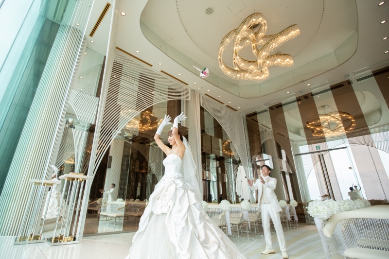 チャペル撮影✕ウエディングドレス