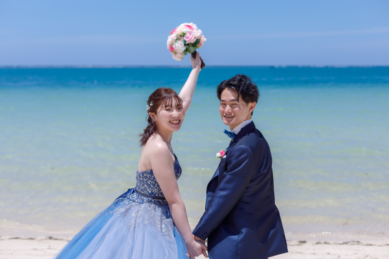 沖縄の美しい風景でキロクに残すウエディング撮影!