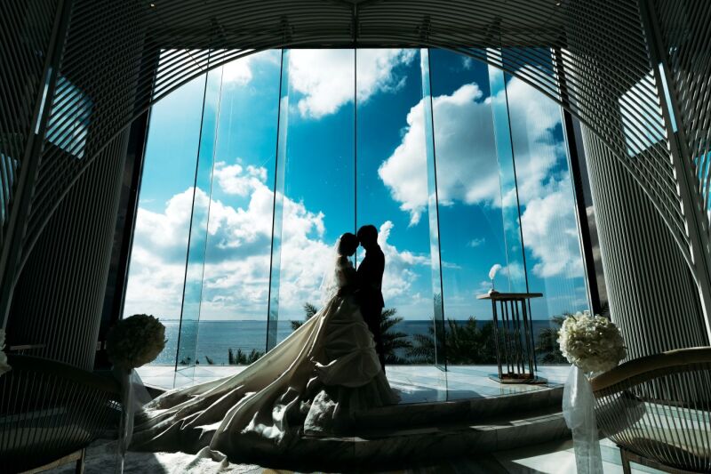 見つめ合うふたり。。♡何とフォトジェニックな１枚