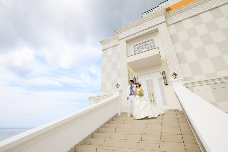 迫力のオープンステップ