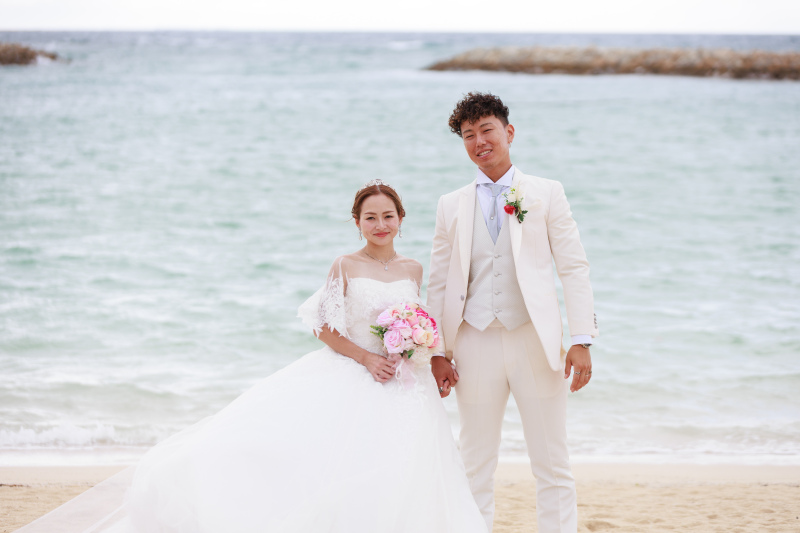 【挙式もここで☆*ご列席者あり♡】セレモニー付プラン -チャペル＆ビーチ撮影 -